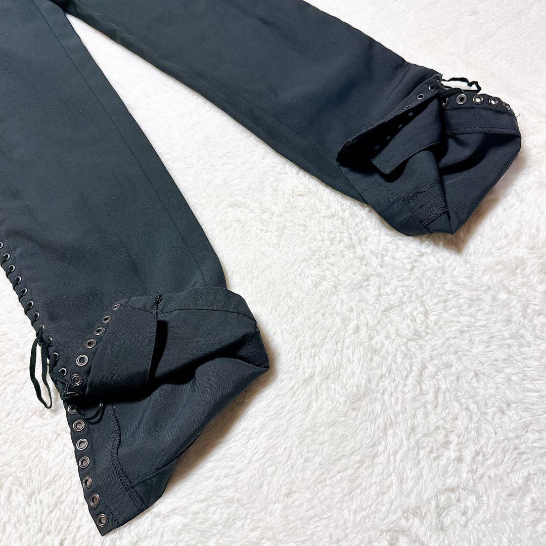 【希少✨】90’s ジャンポールゴルチエ レースアップパンツ ヴィンテージ 黒 【希少✨】90’s ジャンポールゴルチエ レースアップパンツ ヴィンテージ 黒