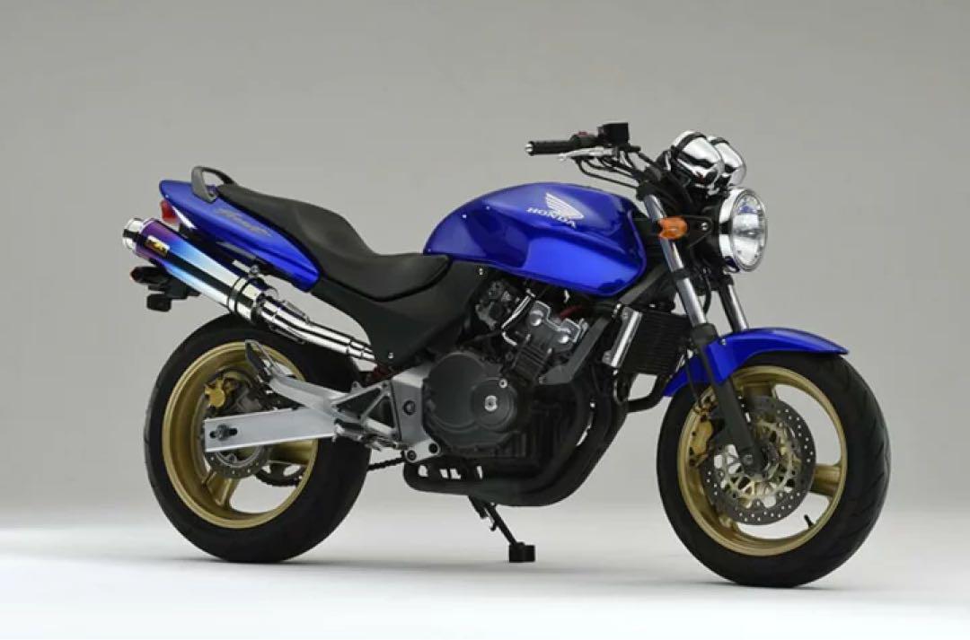 ホーネットバイクマフラー アリア Ti チタン スラッシュ type S