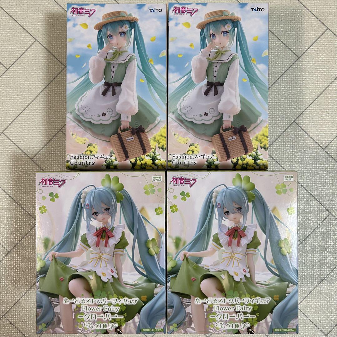 初音ミク Fashion フィギュア Country Flower クローバー