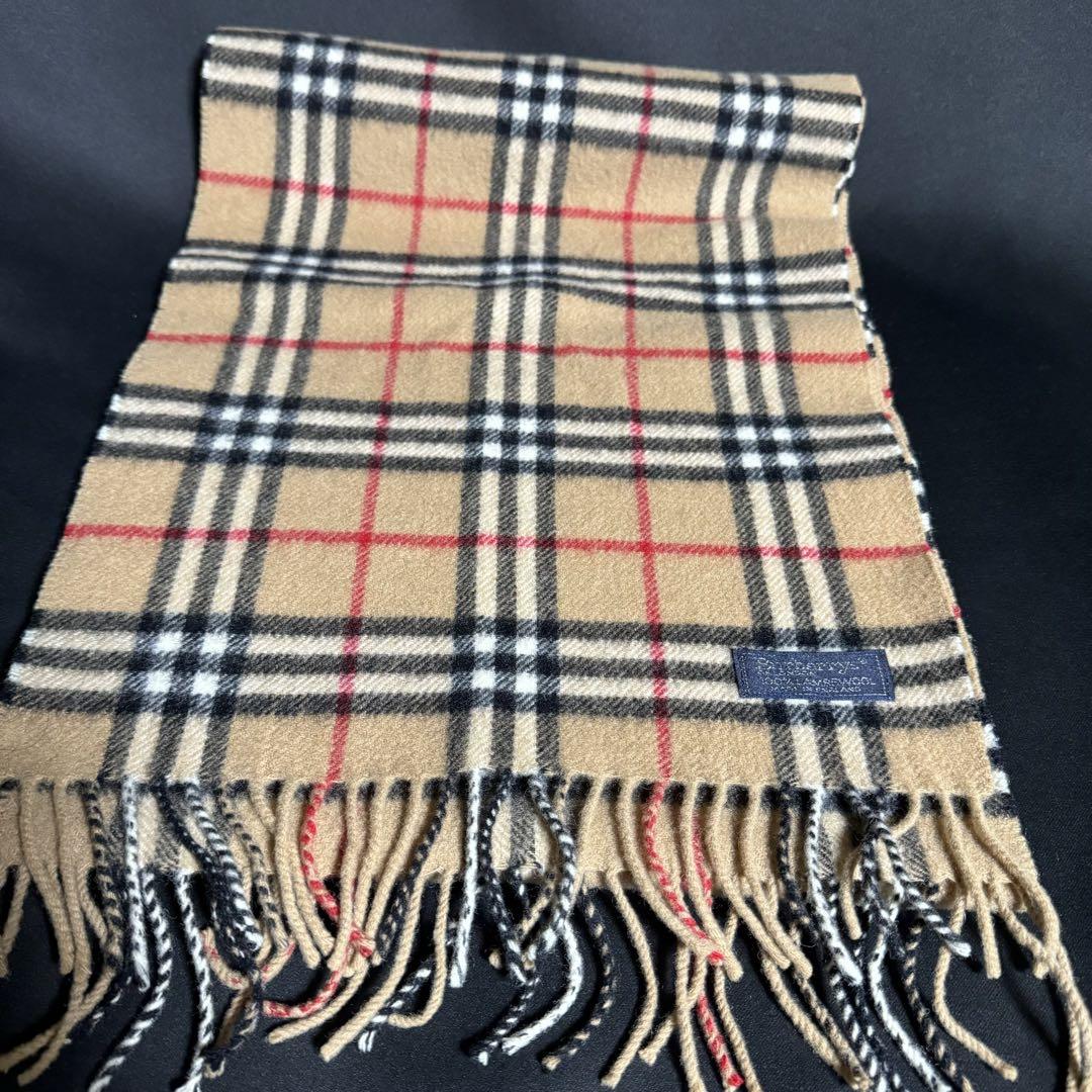 極美品✨ BURBERRY バーバリー マフラー ベージュ ノバチェック