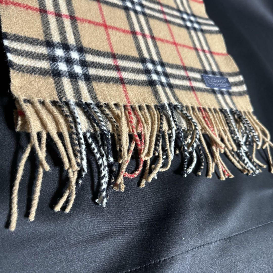 極美品✨ BURBERRY バーバリー マフラー ベージュ ノバチェック