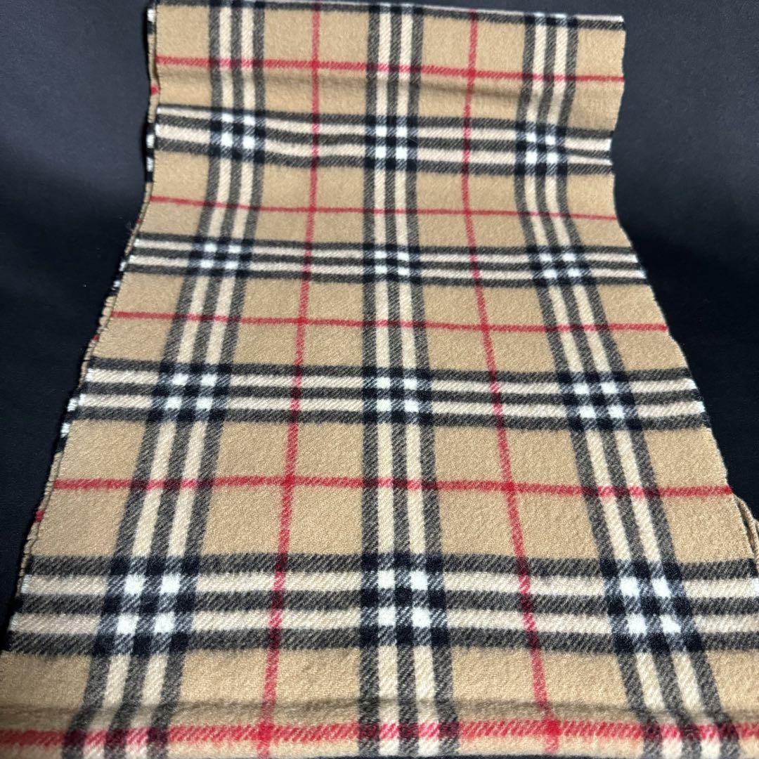 極美品✨ BURBERRY バーバリー マフラー ベージュ ノバチェック