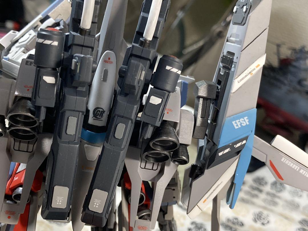 HG リゼルC型　完成品　塗装済み　隊長機的な
