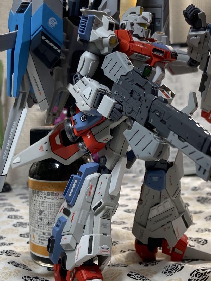 HG リゼルC型　完成品　塗装済み　隊長機的な