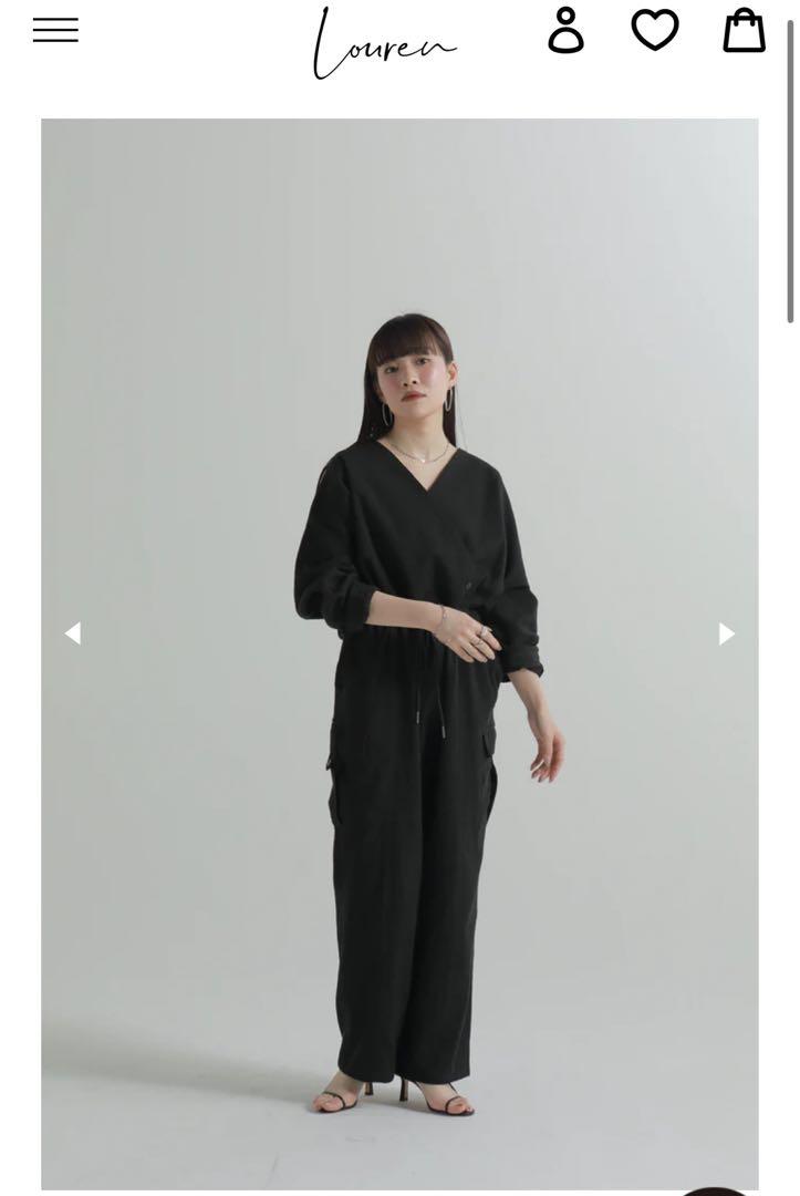 louren ローレンcachecoeur work jumpsuit