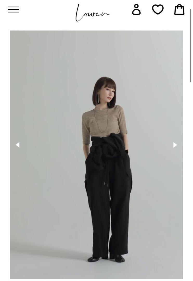 louren ローレンcachecoeur work jumpsuit