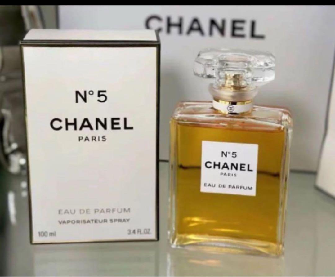 新品 CHANEL シャネル No.5 香水 EDP 100ml.@527