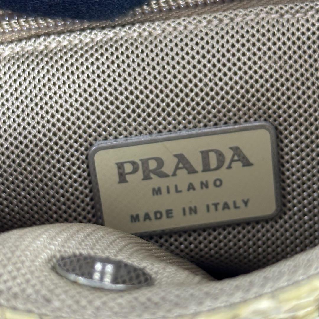 PRADA パイソン ショルダーバッグ メッシュ archive - メルカリ