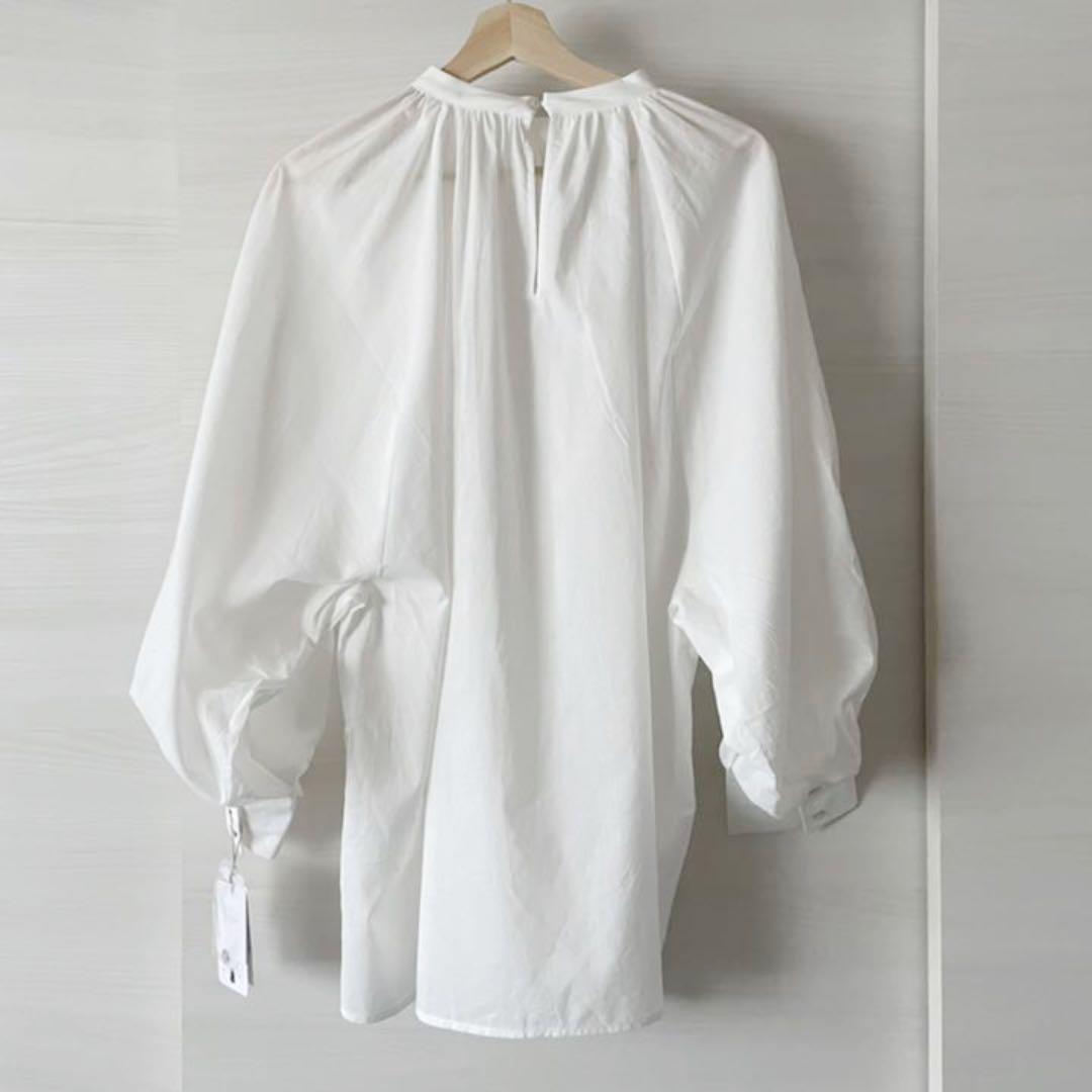 新品♡Ungrid ホワイト 白 フリー 6w8fR-m20920981811 アングリッド ブラウス 長袖 新作大特価