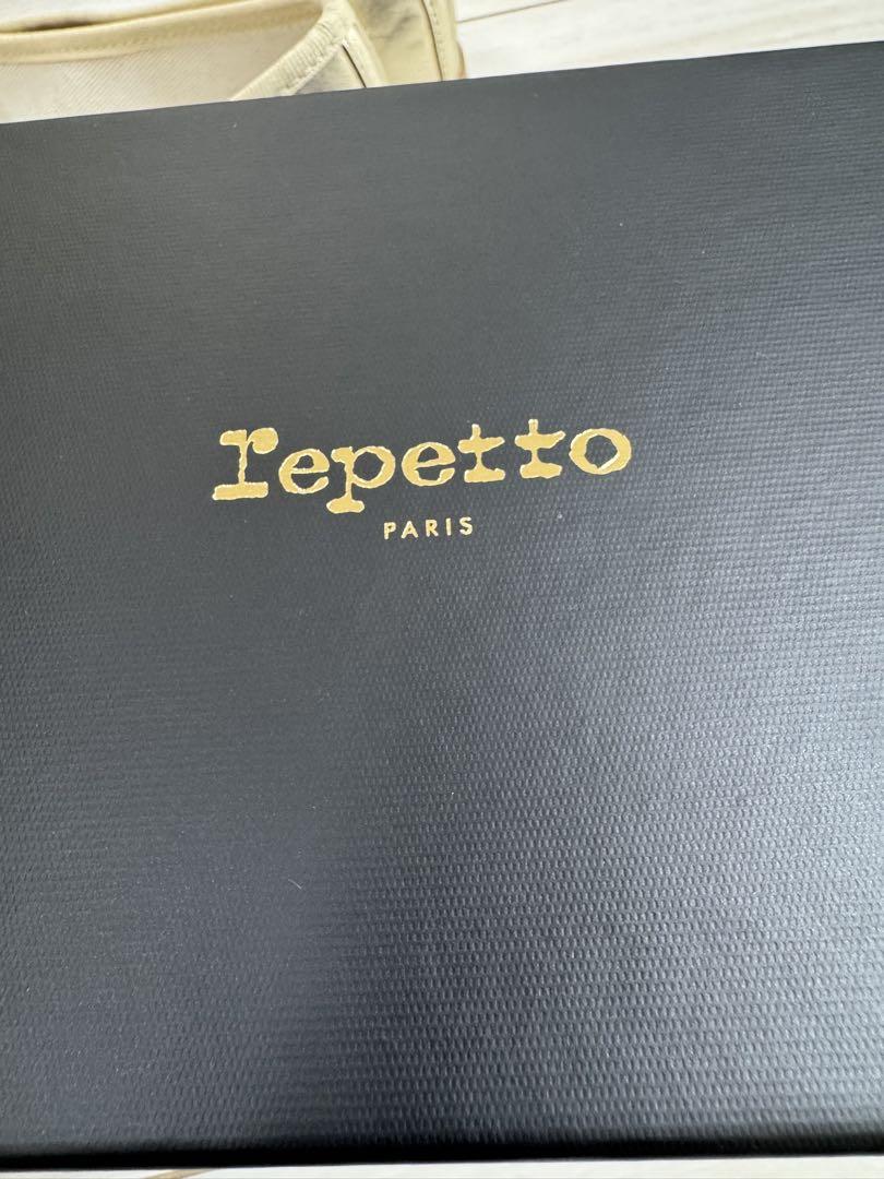 repetto ブラック バレエシューズ 38
