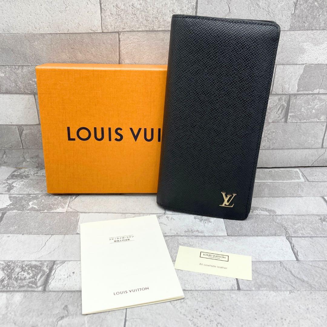 ルイヴィトン タイガ ポルトフォイユ・ブラザ ノワール 財布 最新大人気モデル！