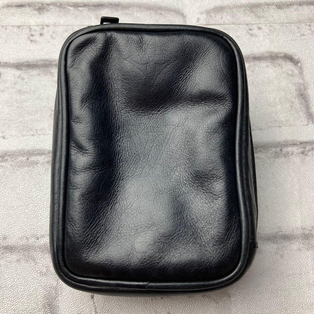 快調な ルイヴィトン レザーポーチ ブラック ディフィール ブルーミングトン ブラックLOUIS VUITTON 100%品質保証！