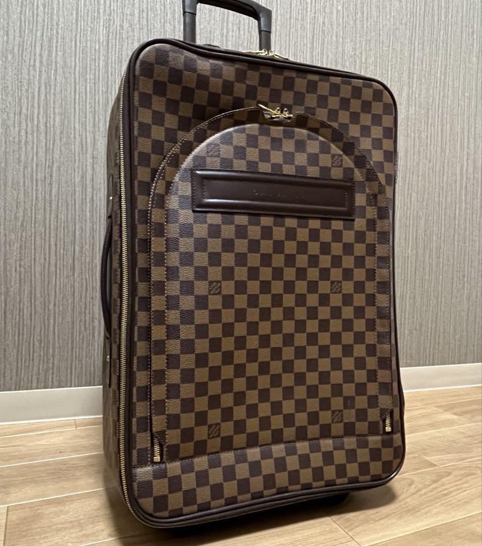 美品✨LOUIS VUITTON ペガス55 キャリーケース ダミエ ブラウン