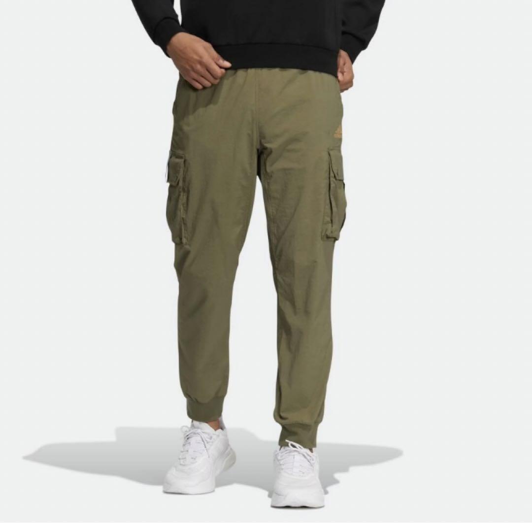 アディダス adidas ロングパンツ カーゴパンツ カーキ S - メルカリ