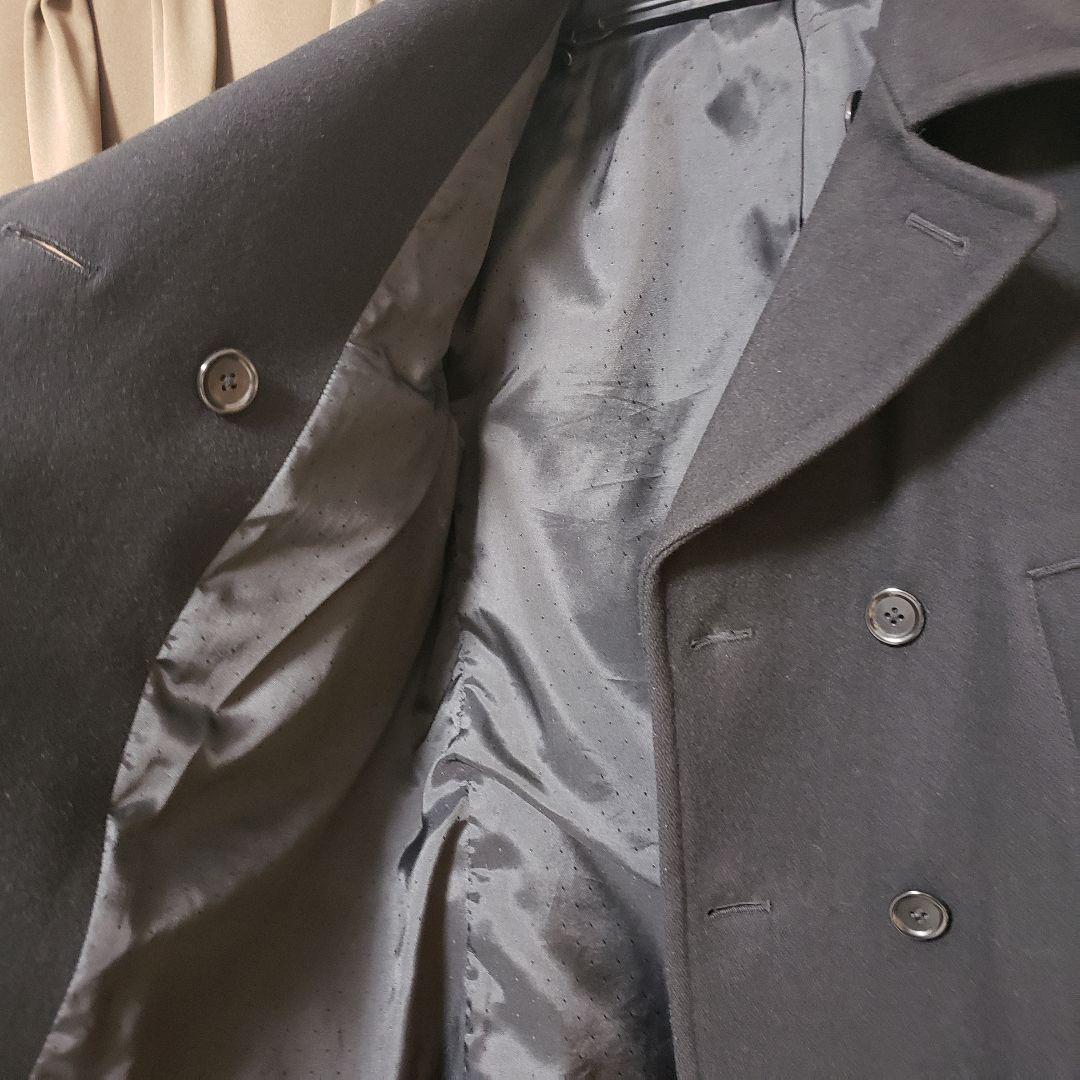 green label relaxing ピーコート 黒系 0226225J0028 値下】*green label relaxing* メンズ 黒のピーコート