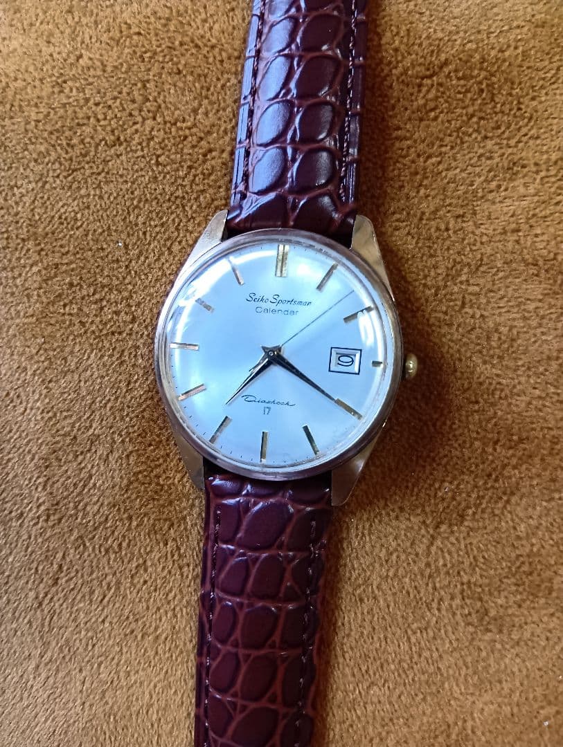 Calendar 手巻き時計SEIKO