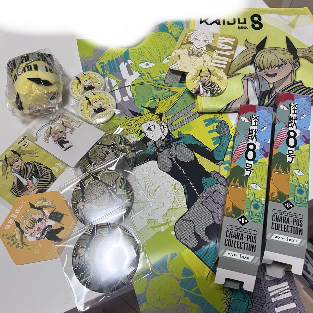 怪獣8号 スケーター 缶バッジ 四ノ宮キコル 25個セット グリッター レア 怪獣8号 四ノ宮キコル 缶バッジ 4個 - メルカリ