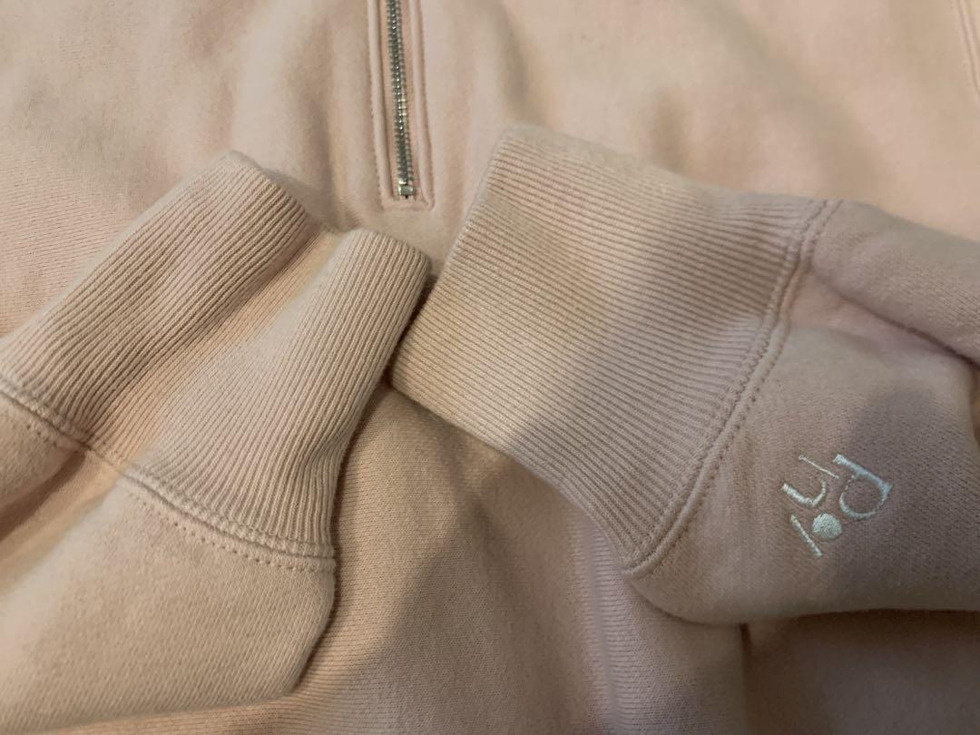 最安値】PHEENY French terry harf zip p/o