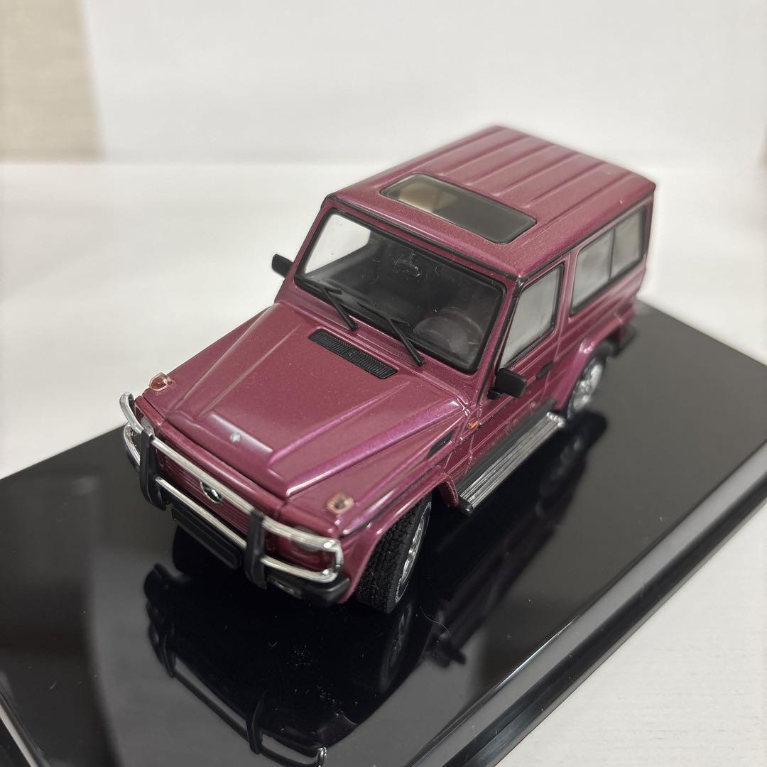 オートアート 1/43 メルセデスベンツ Gワゴン SWB パープル561021