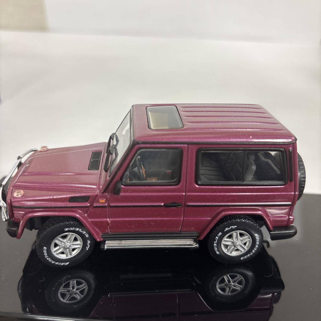 オートアート 1/43 メルセデスベンツ Gワゴン SWB パープル561021