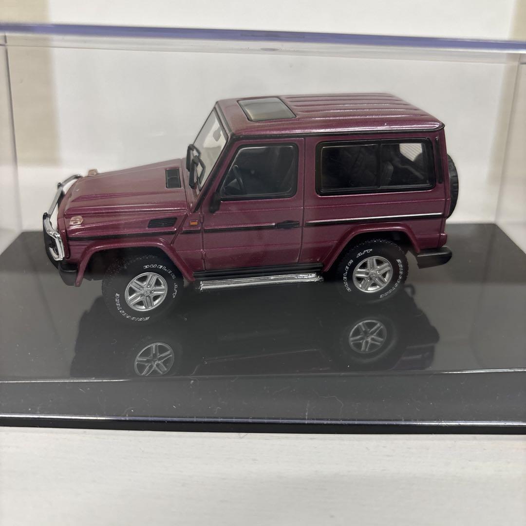 オートアート 1/43 メルセデスベンツ Gワゴン SWB パープル561021
