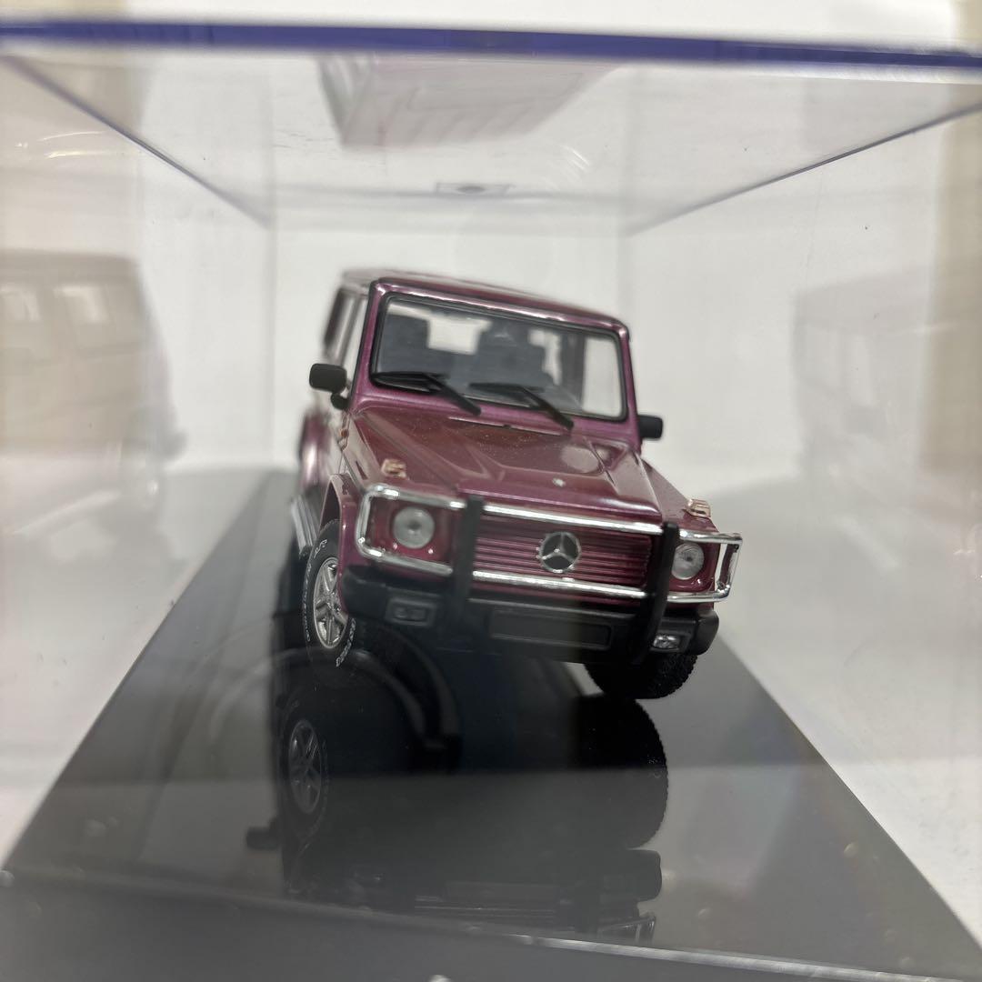 オートアート 1/43 メルセデスベンツ Gワゴン SWB パープル561021