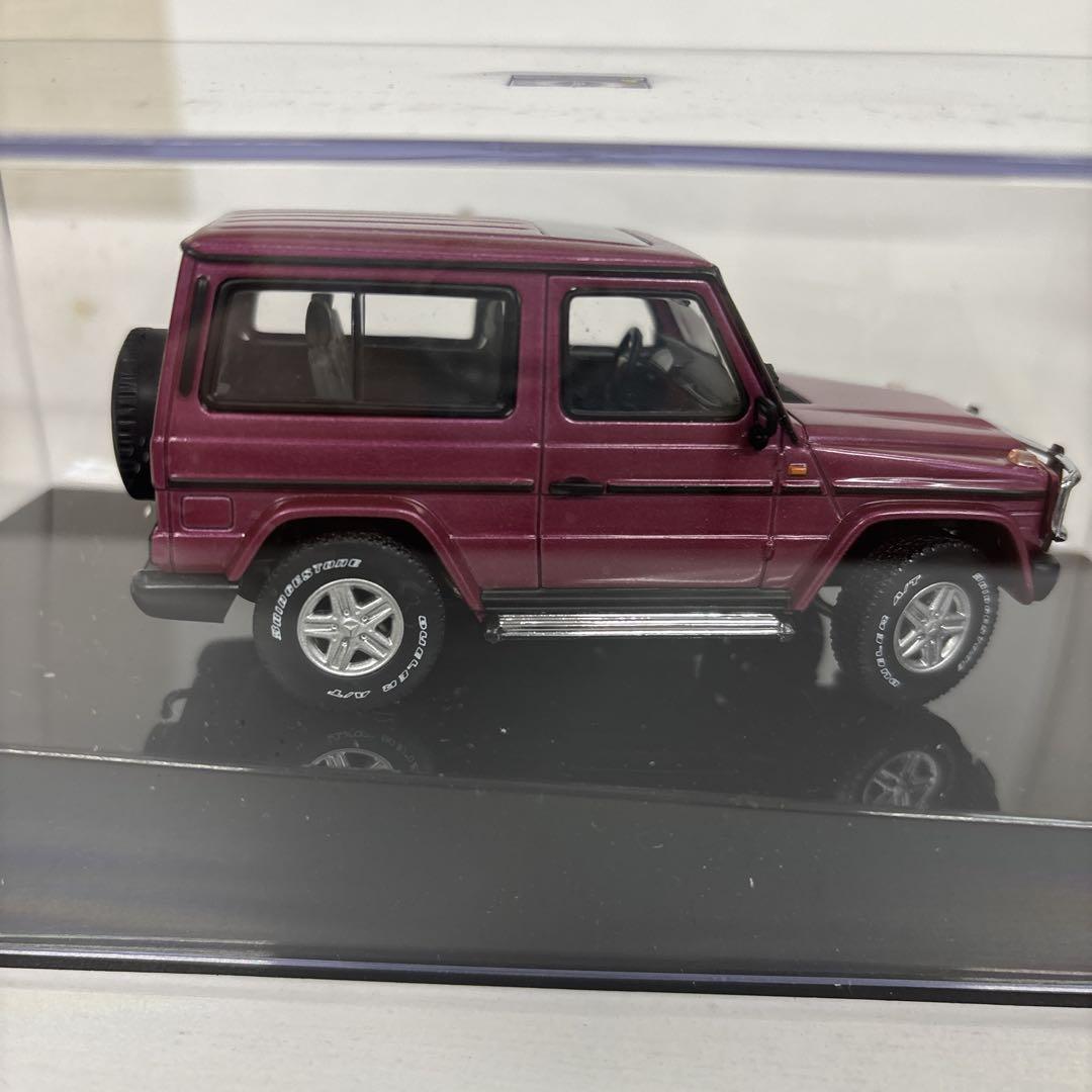 オートアート 1/43 メルセデスベンツ Gワゴン SWB パープル561021