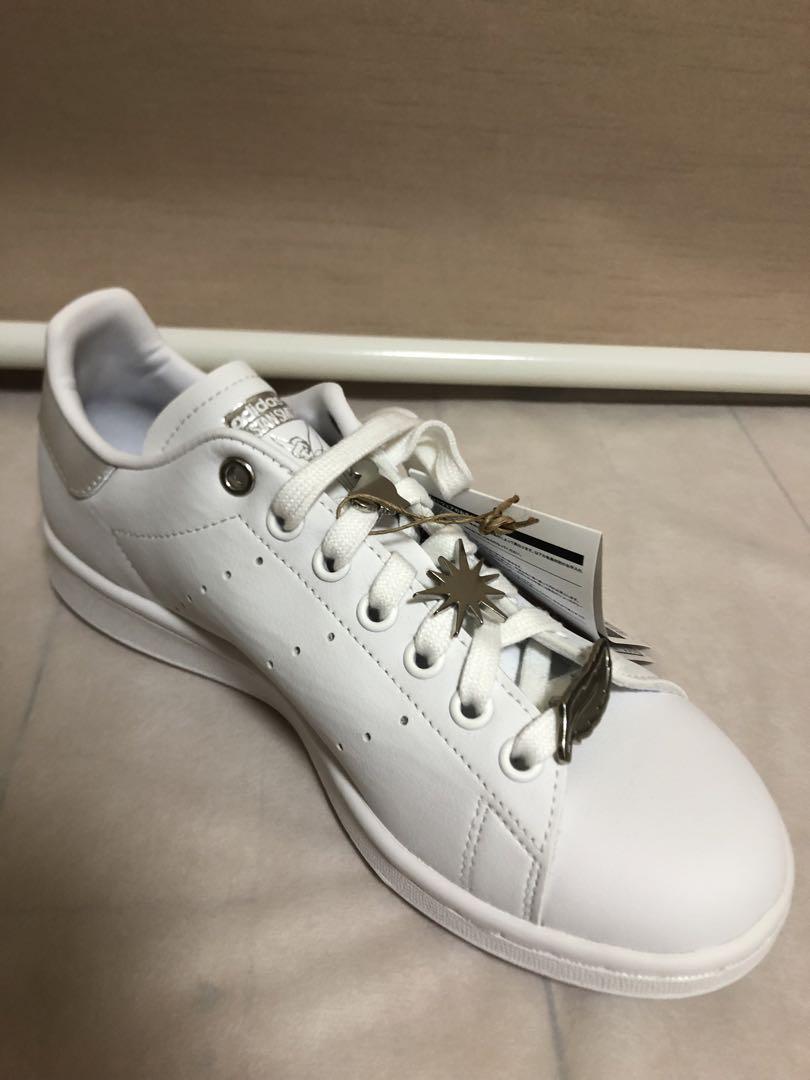あ*み様 アディダス StanSmith ピーターパンホワイトスニーカー23.5
