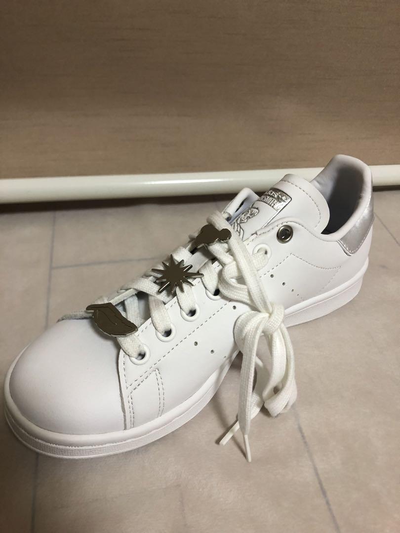 あ*み様 アディダス StanSmith ピーターパンホワイトスニーカー23.5