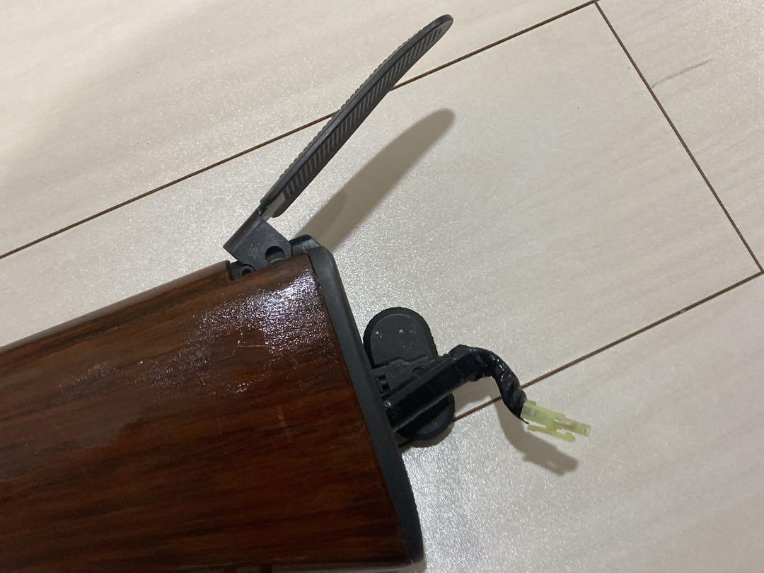 東京マルイ 電動ガン U.S. M14 ウッド風塗装カスタム スコープ付
