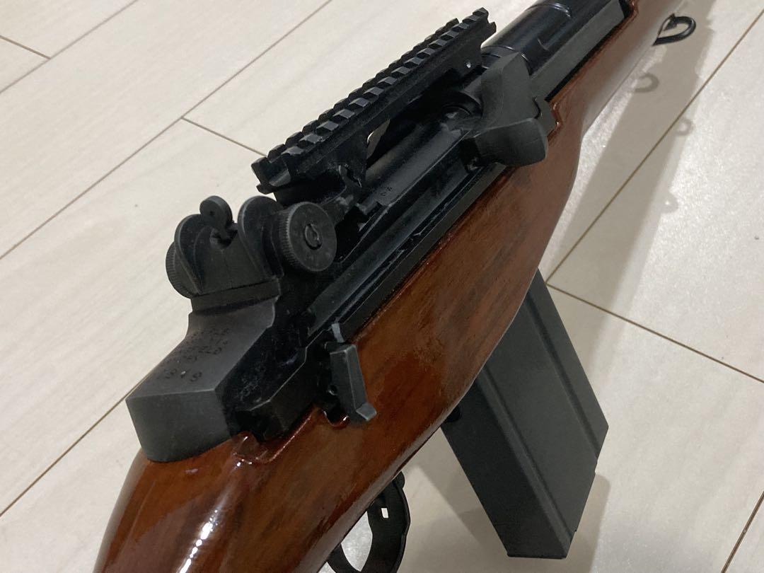 東京マルイ 電動ガン U.S. M14 ウッド風塗装カスタム スコープ付 東京マルイ 電動ガン U.S. M14 ウッド風塗装カスタム スコープ付