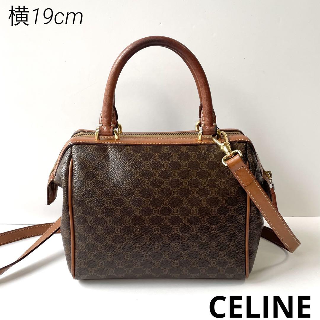 【美品】CELINE セリーヌ ミニ ハンドバッグ ショルダーバッグ マカダム