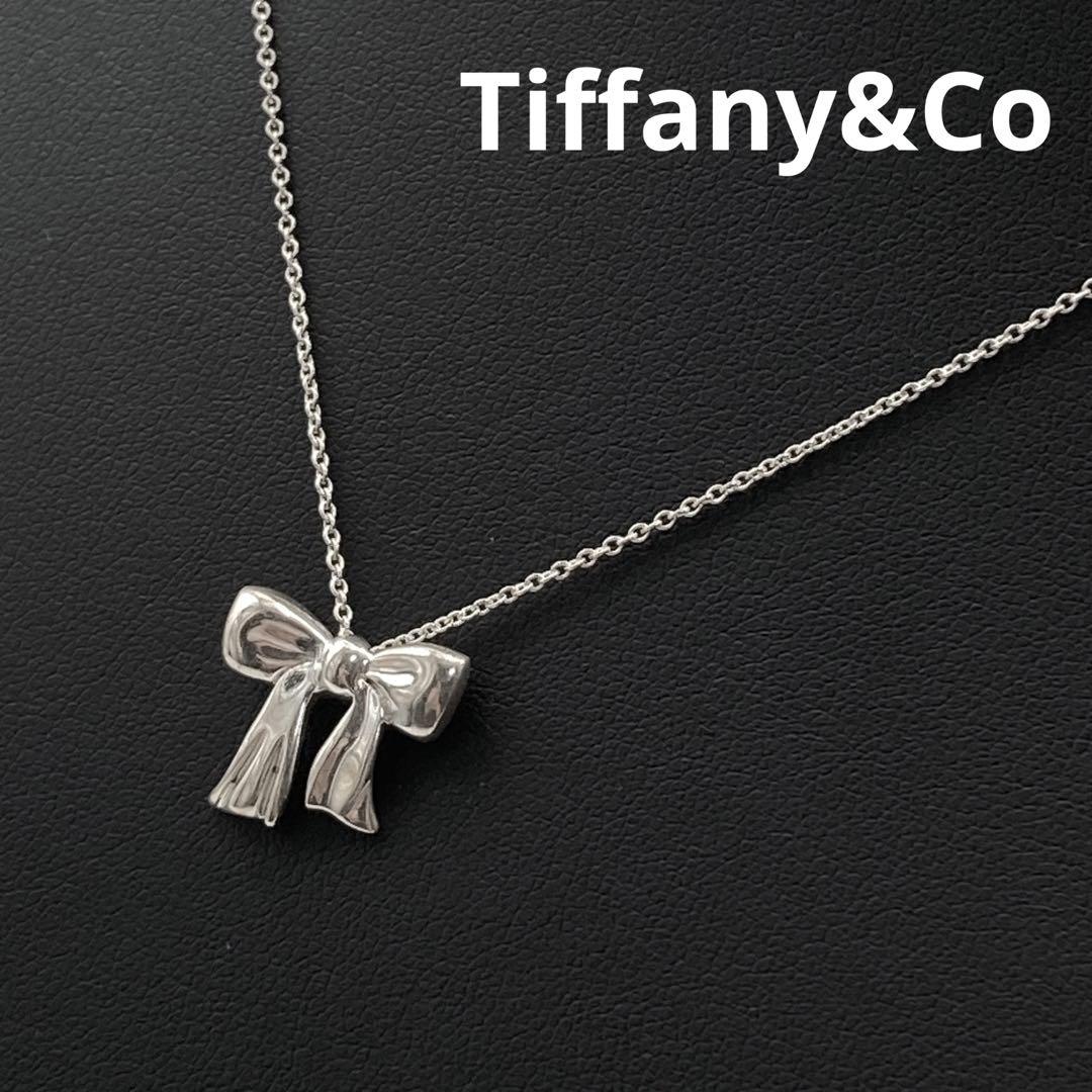 送料無料【廃盤】TIFFANY&Co ティファニー ボウ リボン