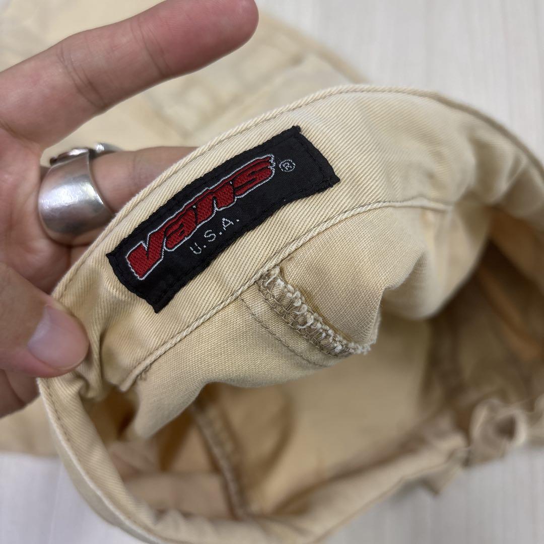 OLD VANS ベージュ カーゴショートパンツ 4ポケット USA