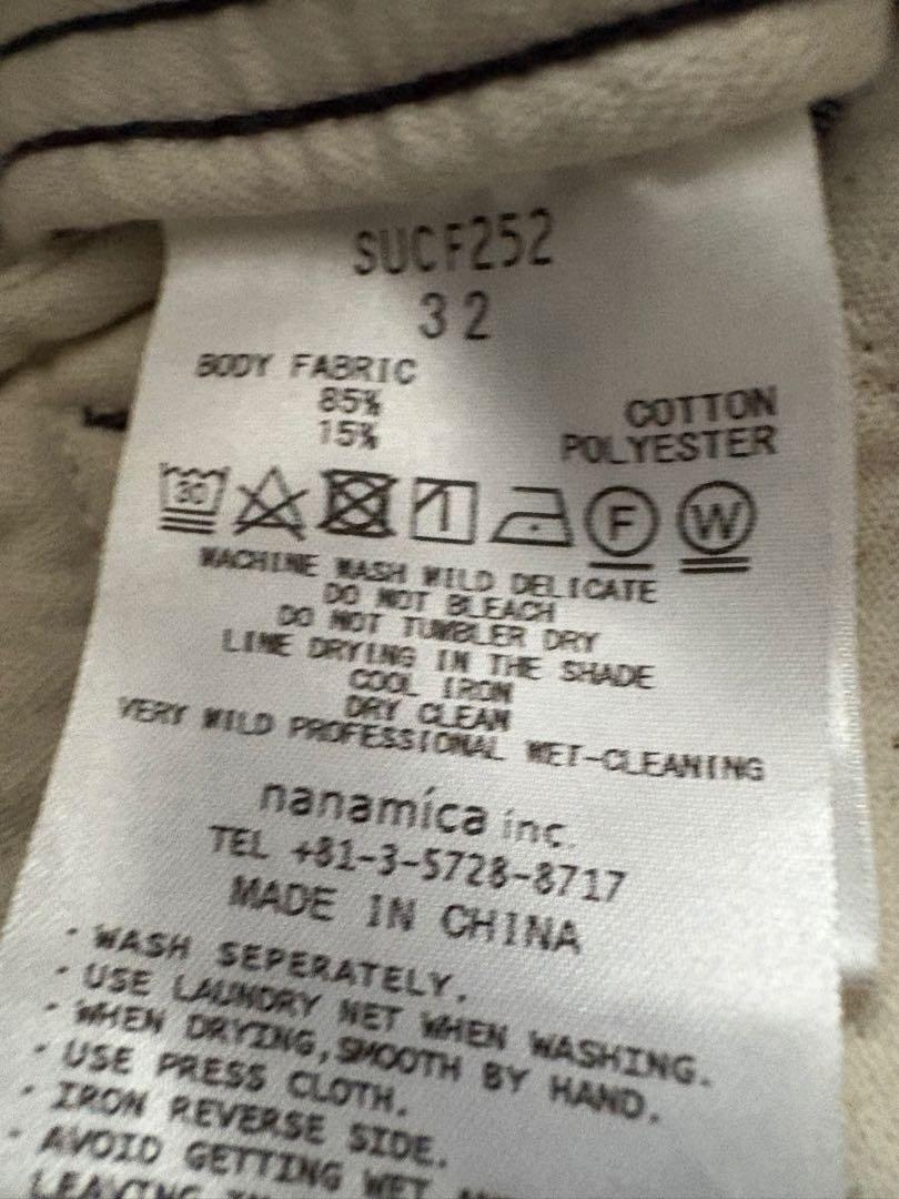 パンツ Flannel Easy Cargo Pant SUCF252 Navy 32