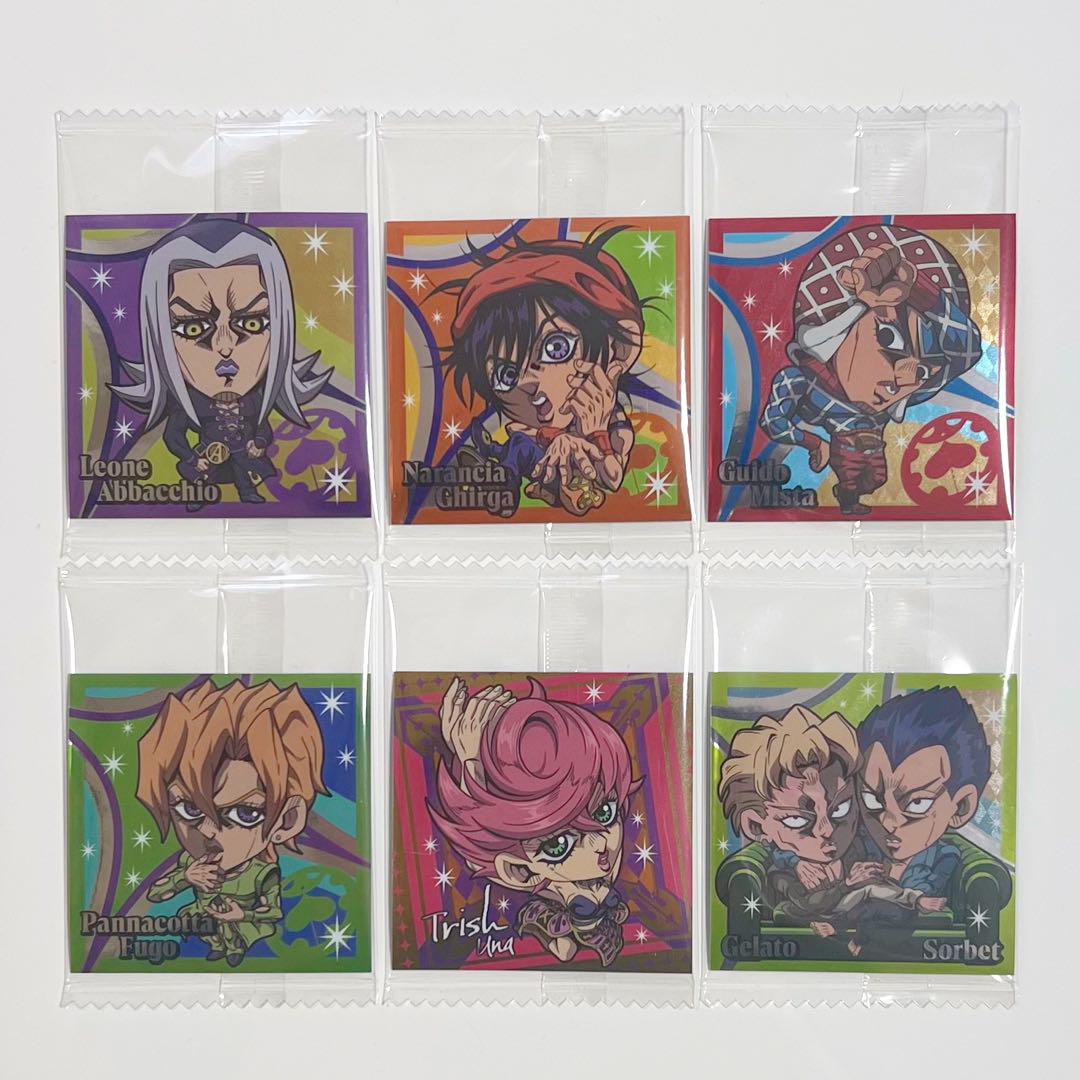 ジョジョの奇妙な冒険 ウエハース・シールウエハース 127枚まとめ売り・バラ売り にふぉるめーしょん ジョジョの奇妙な冒険 シールウエハース