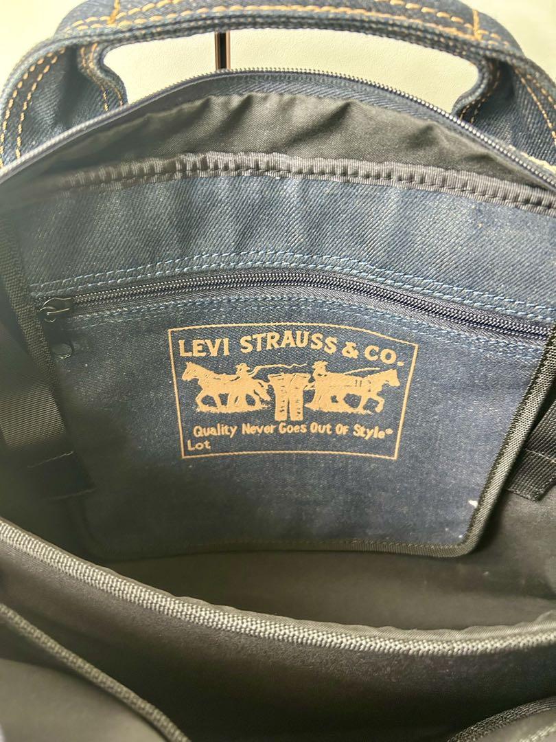LEVIS デニム ブリーフケース ショルダーバッグ 2WAY A4 PC収納