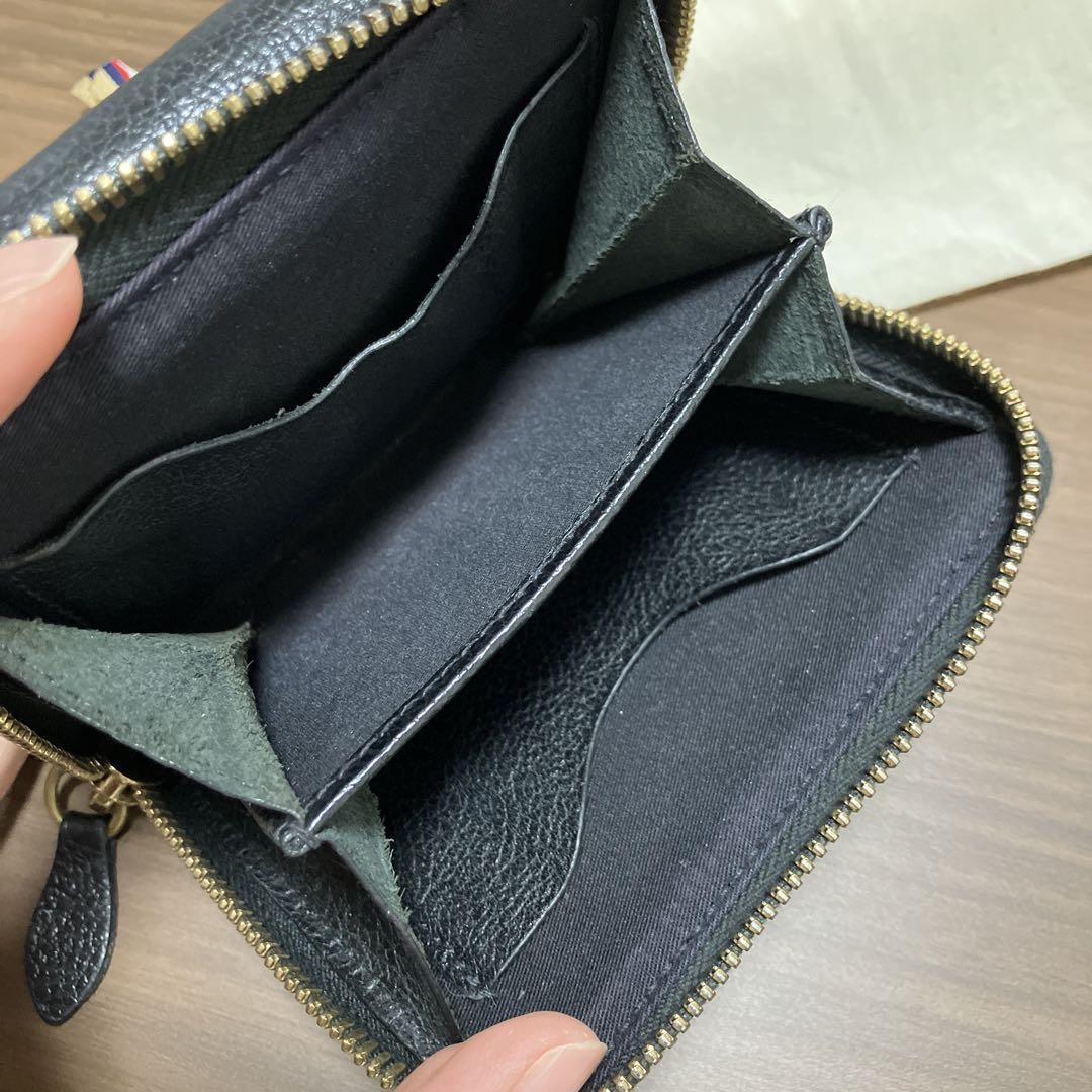 IL BISONTE 二つ折り財布 ブラック