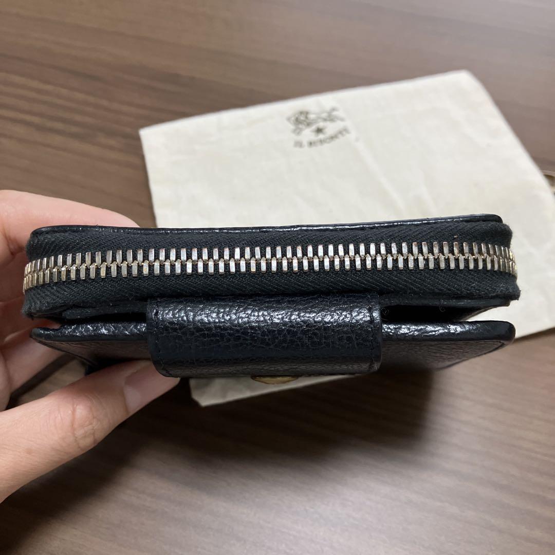 IL BISONTE 二つ折り財布 ブラック