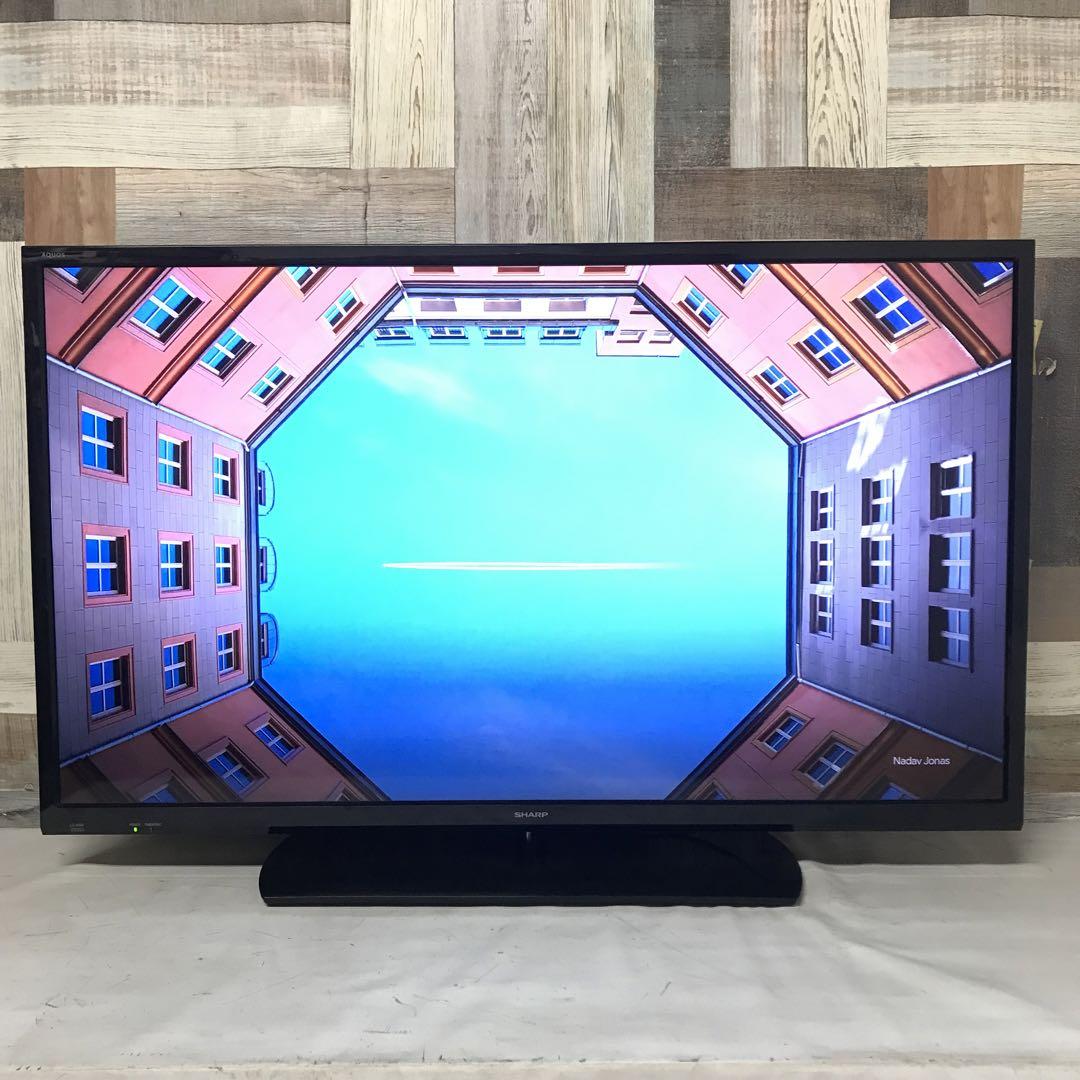 即日受渡❣️全国送料込SHARP 40型液晶テレビ外付けHDD対応裏
