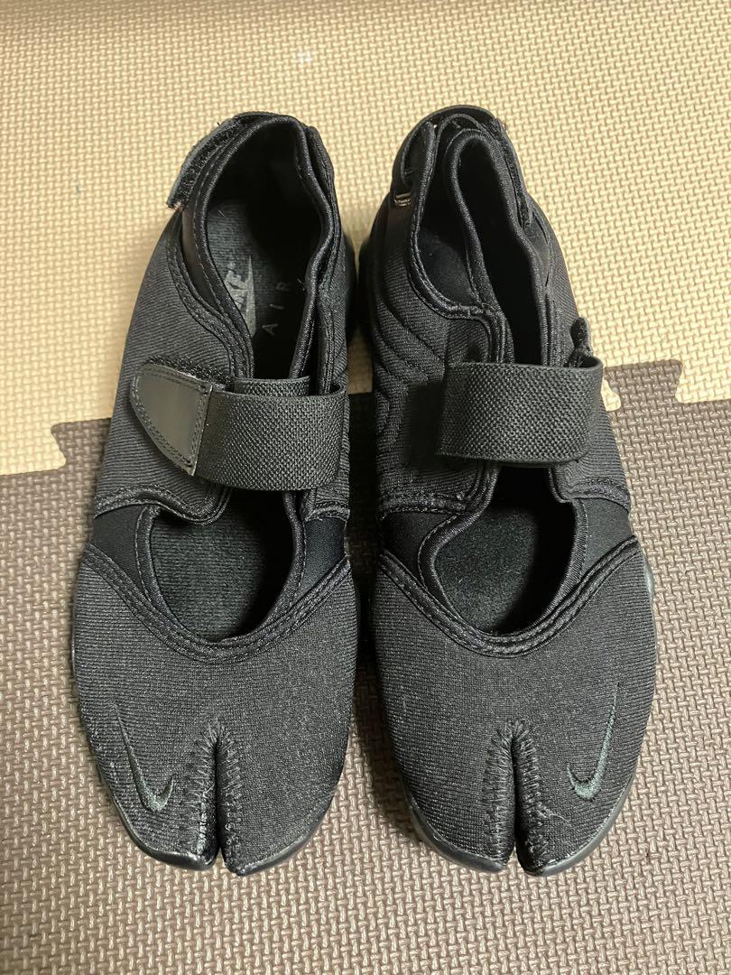 【美品】　NIKE AIR RIFT トリプルブラック　足袋　スニーカー NIKE RIFT ( GS PS / BOYS ) 