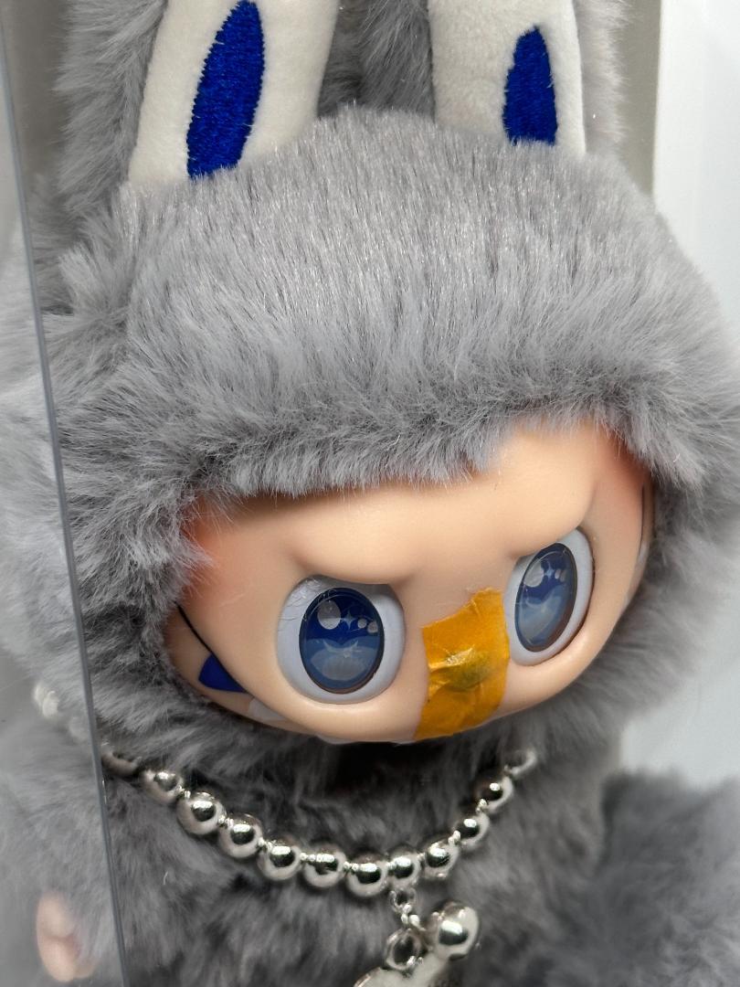 ZIMOMO グレー LABUBU ラブブ ぬいぐるみ 海外限定POPMART ZIMOMO グレー LABUBU ラブブ ぬいぐるみ 海外限定POPMART