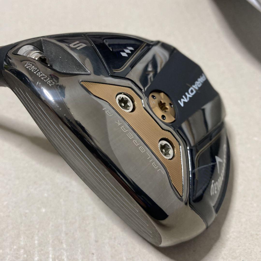 キャロウェイ パラダイムトリプルダイヤ 5w テンセイネイビー55SR