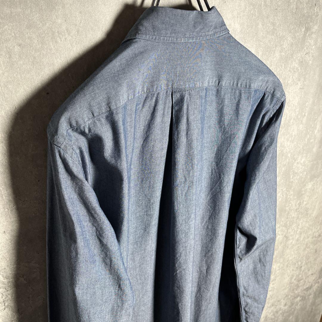 【美品】BEAMS F｜ビームスエフ，無地，長袖シャツ，イタリア製