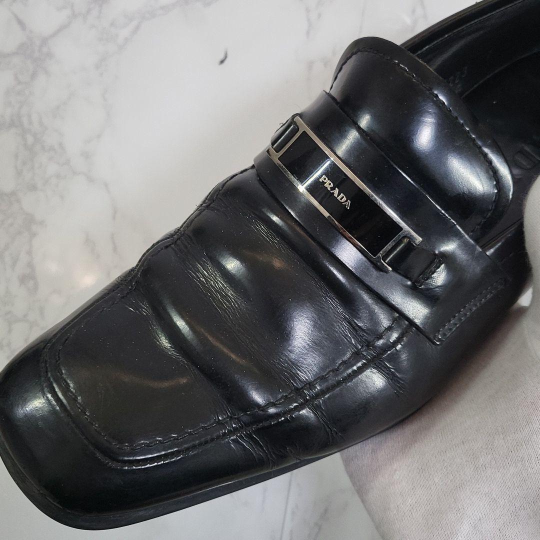 日本製安い 特価 ビジネスシューズ ローファー 靴 Al8GY-m20942046104 PRADA プラダ 革靴 定番人気