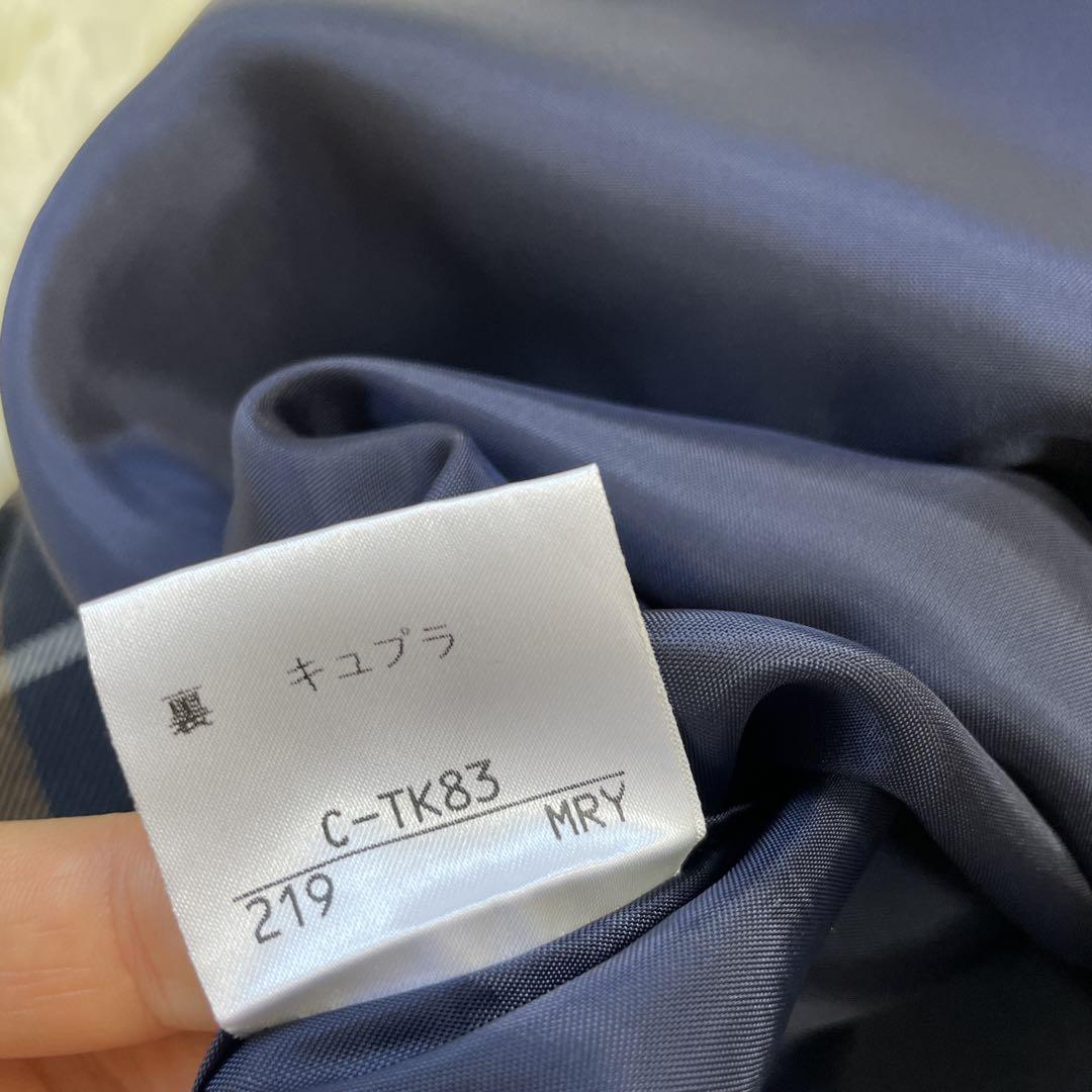 未使用タグ付Burberrysバーバリー ノバチェック　プリーツスカート膝丈