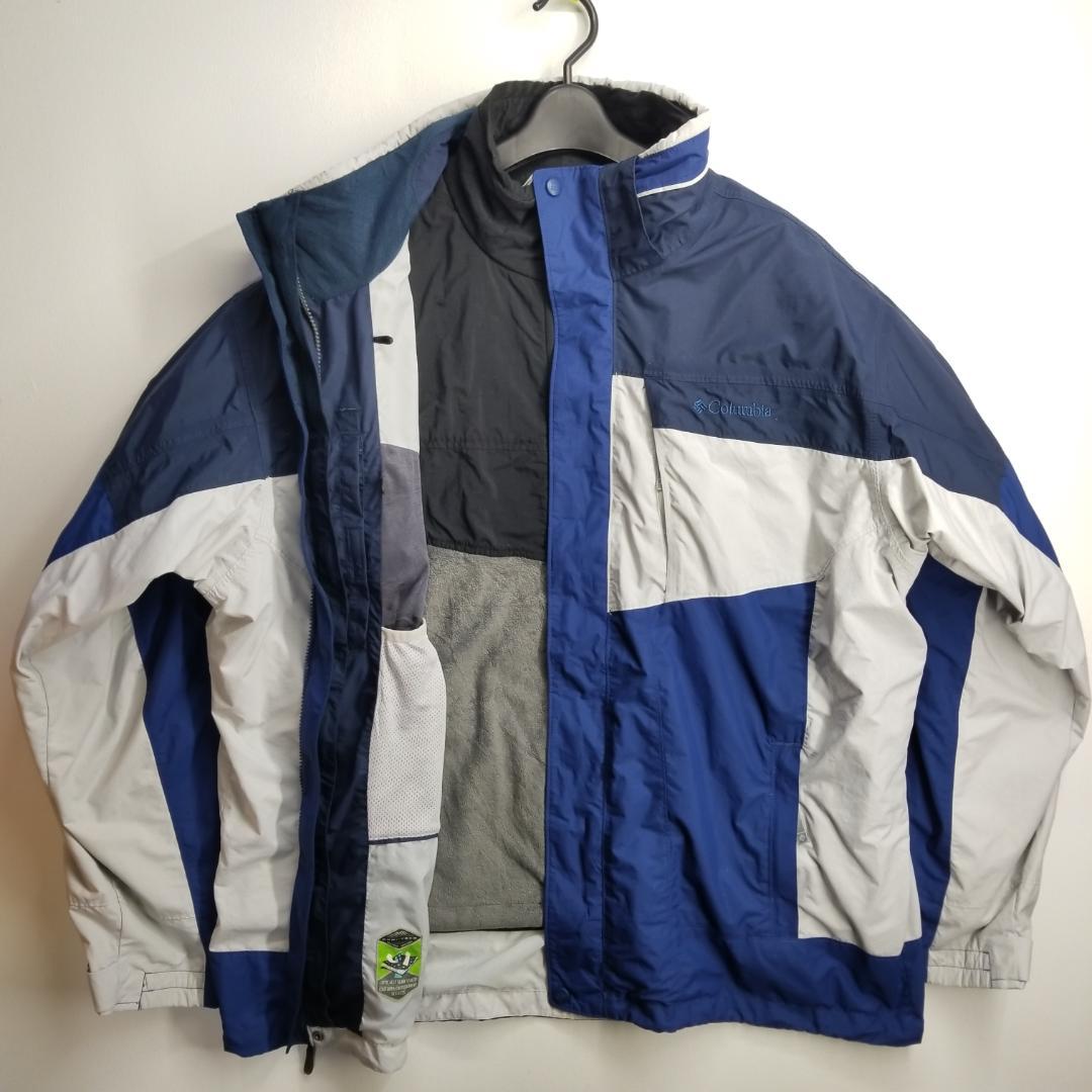 Columbia 3WAY ライナーフリース マウンテンパーカー テック 冬物