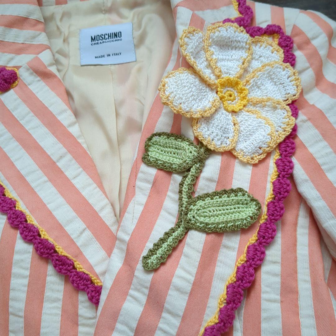 MOSCHINO モスキーノCHEAPANDCHIC スーツ　装飾　可愛い