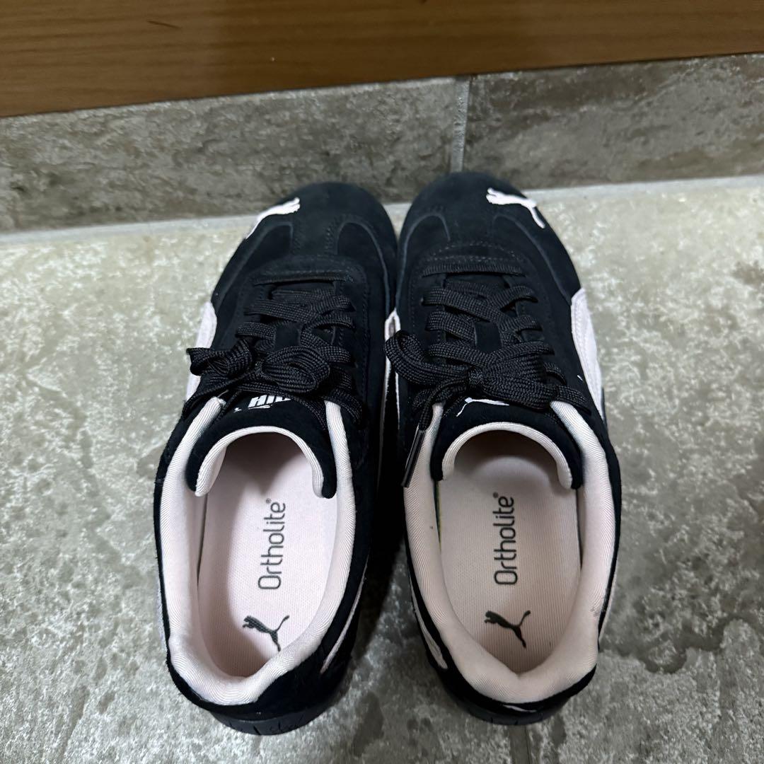 PUMA speedcat プーマ　スピードキャット　ブラック　ピンク　23.5