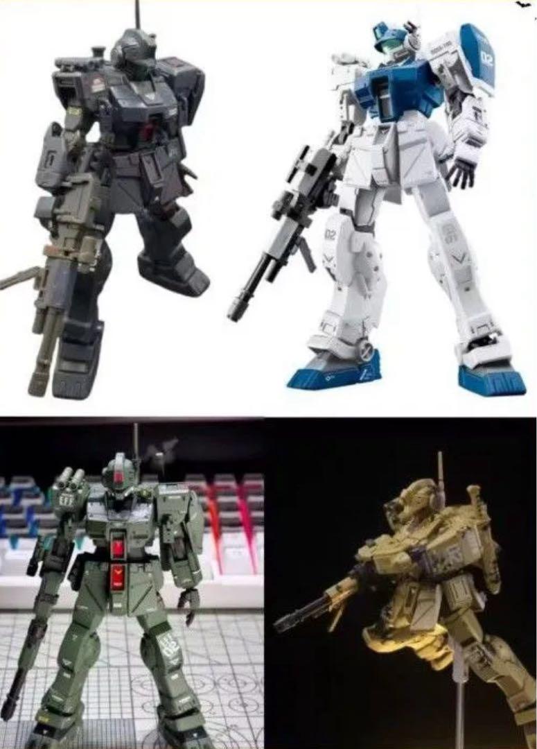 海外製 組立式プラモデル 1/144スケール 4個セット